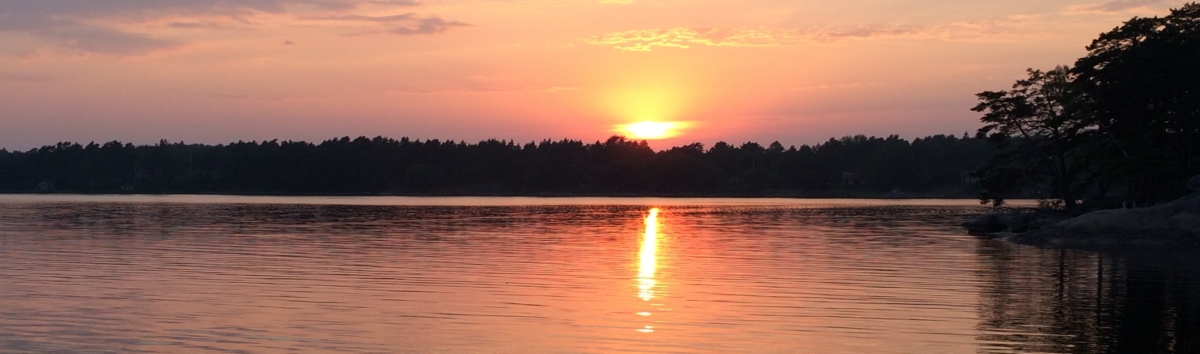 Sailing in the Stockholm archipelago